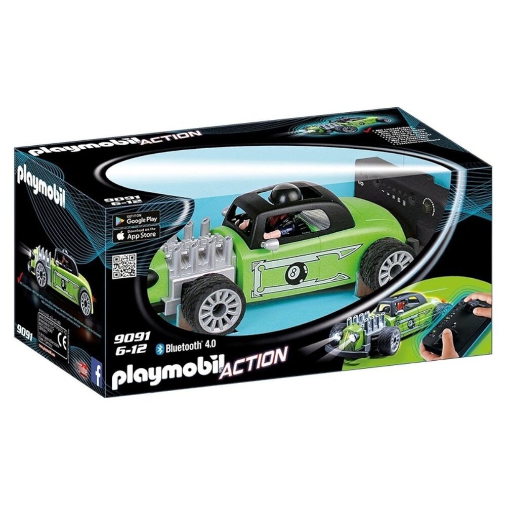 Playmobil Action Remote Control Roadster Car #9091New in Box